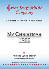 My Christmas Tree Unison choral sheet music cover Thumbnail